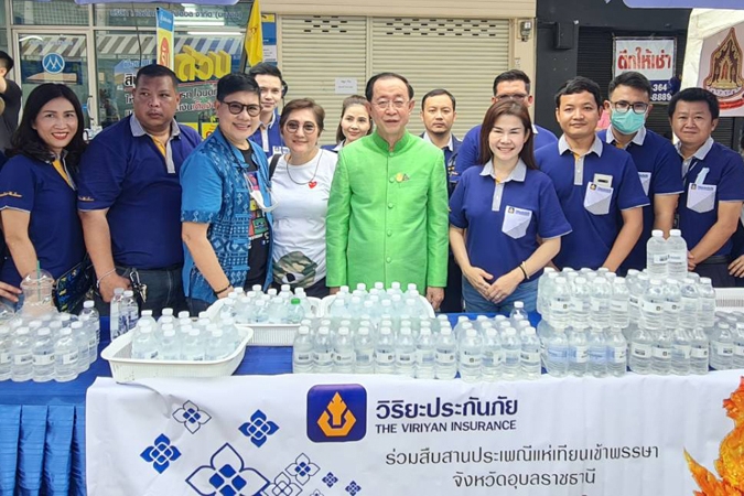 วิริยะประกันภัย ร่วมสืบสานประเพณีแห่เทียนเข้าพรรษา จังหวัดอุบลราชธานี ประจำปี 2565