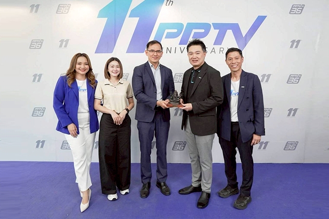 วิริยะประกันภัย ร่วมแสดงความยินดีครบรอบ 11 ปี สถานีโทรทัศน์ PPTV HD ช่อง 36