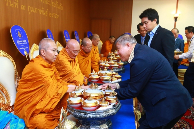 วิริยะประกันภัย จัดพิธีทำบุญ เนื่องในวันครบรอบ 69 ปี