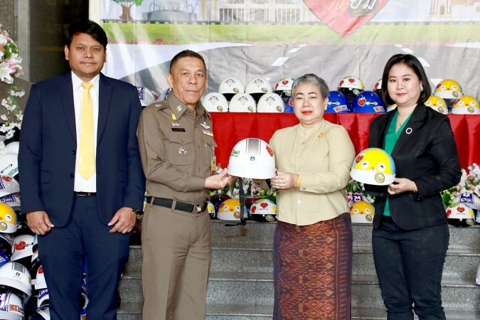 วิริยะประกันภัย ร่วมสนับสนุน บช.น. รณรงค์ลดอุบัติเหตุ “กรุงเทพฯ เมืองต้นแบบสวมหมวกนิรภัย 100%”