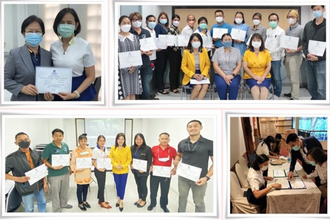 ประมวลภาพการอบรมทางไกลหลักสูตรขอรับ ขอต่ออายุใบอนุญาตตัวแทนและนายหน้า ครั้งที่ 4